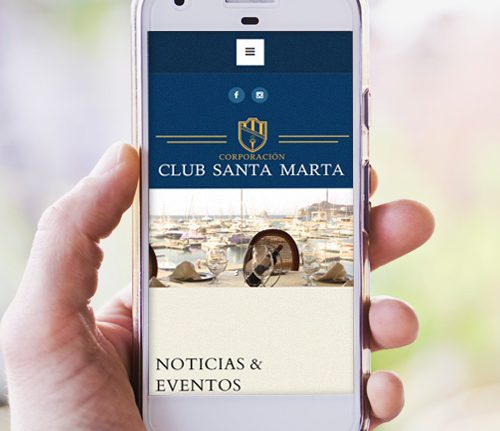 Sitio Móvil Club Santa Marta