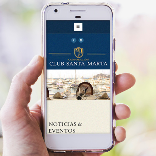 Sitio Móvil Club Santa Marta